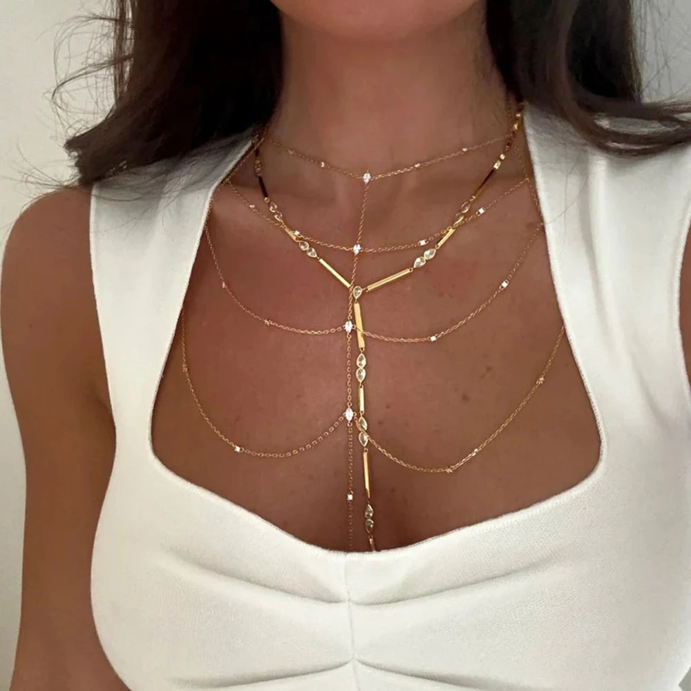 سلسلة جسم فاخرة تبرز أنوثتك و أناقة